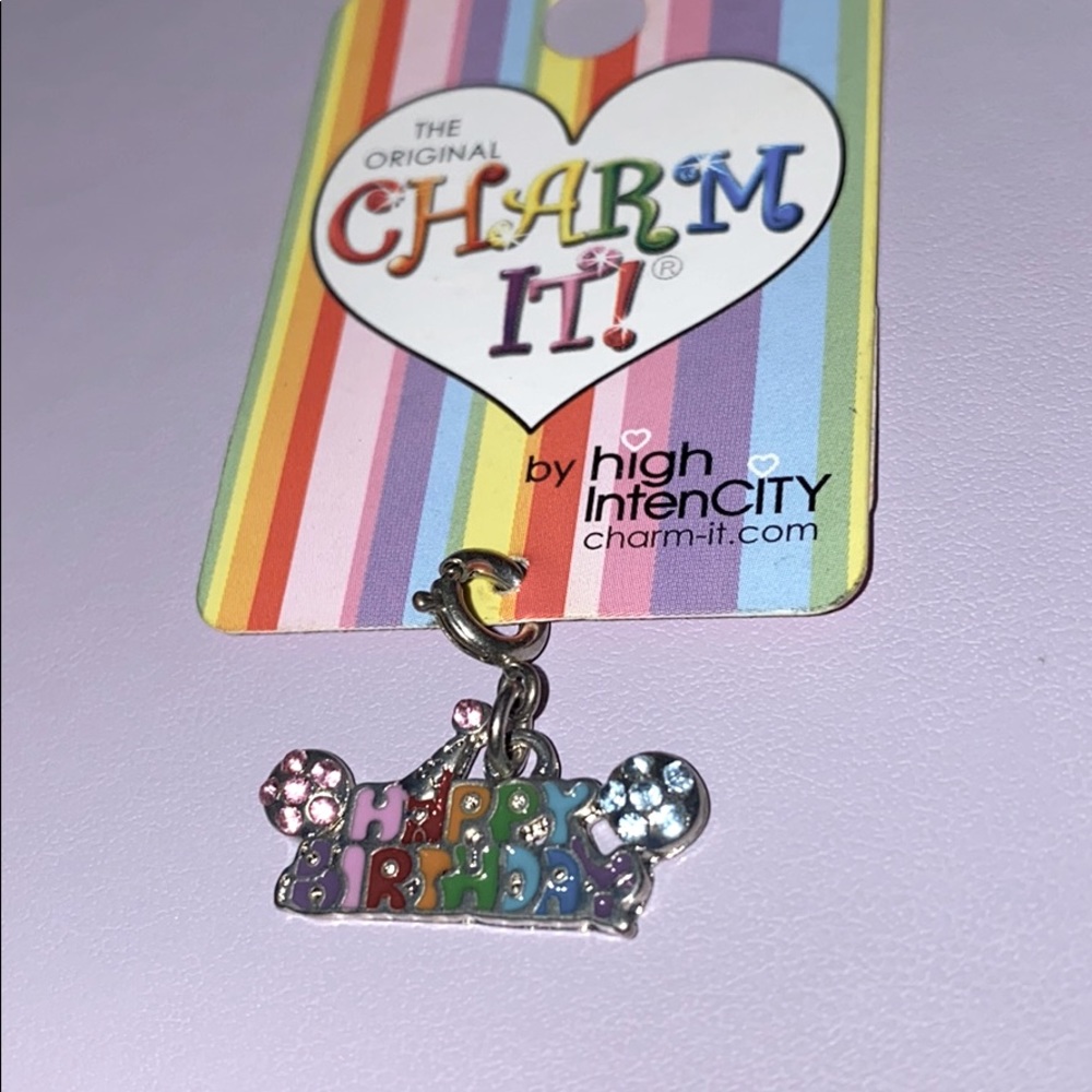 Charm It! Happy Birthday charm for girls